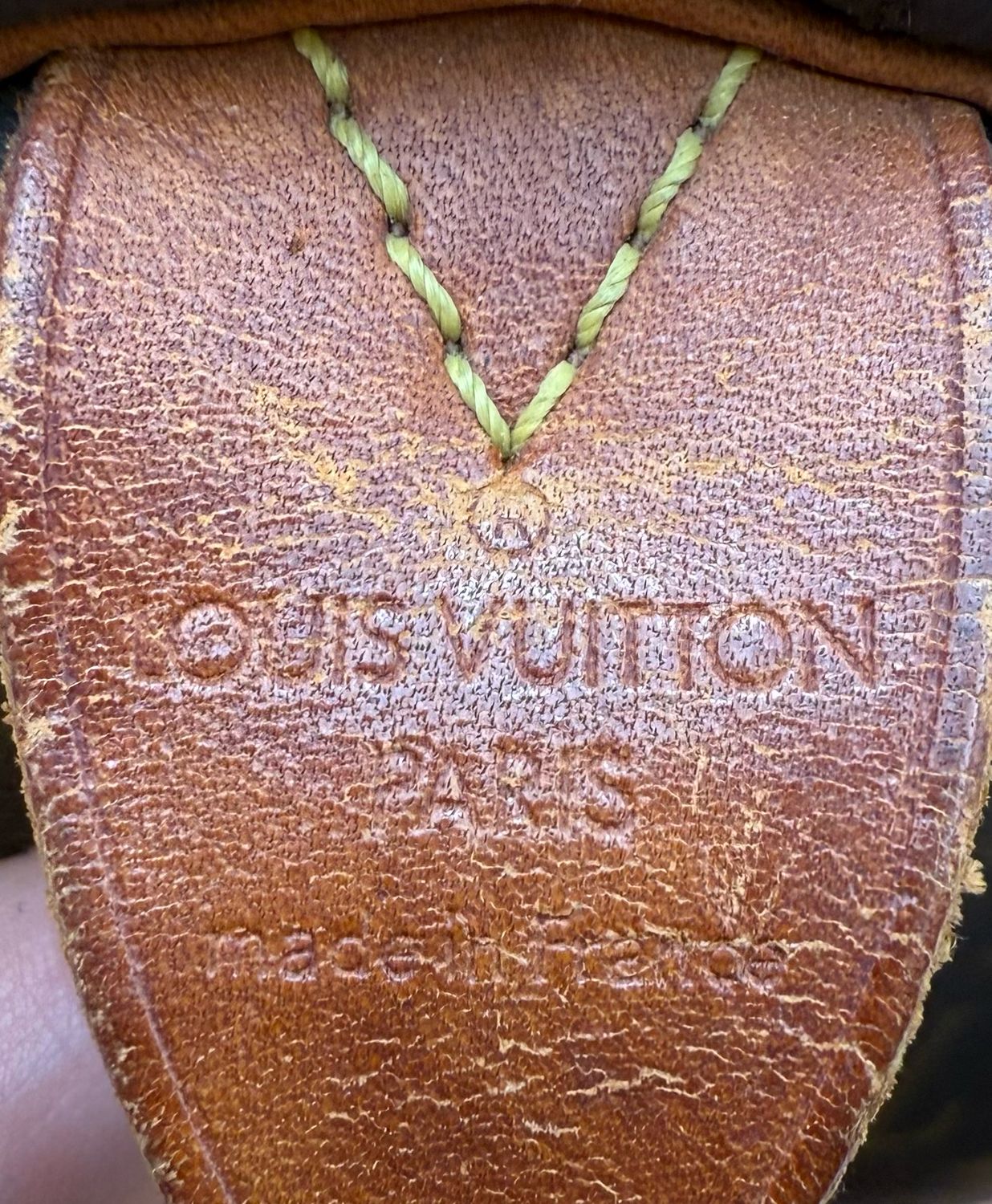 Louis Vuitton Monogram Speedy 35 Boston Satchel Top Handle 