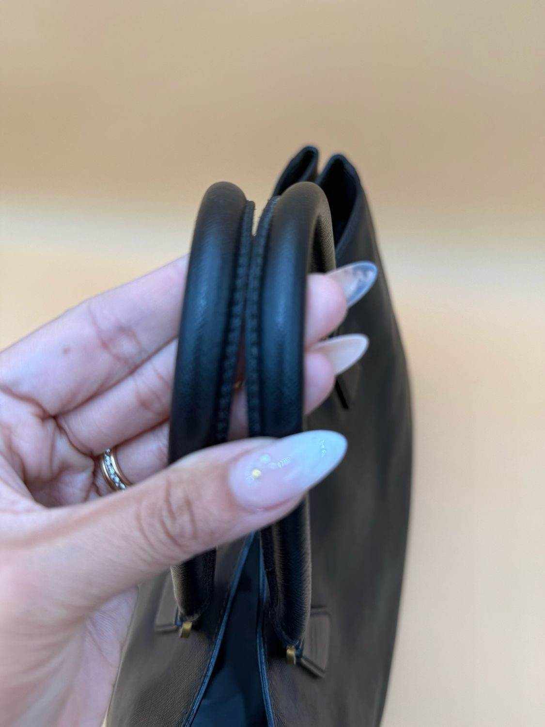 Prada Saffiano Lux Tote Galleria Black Medium