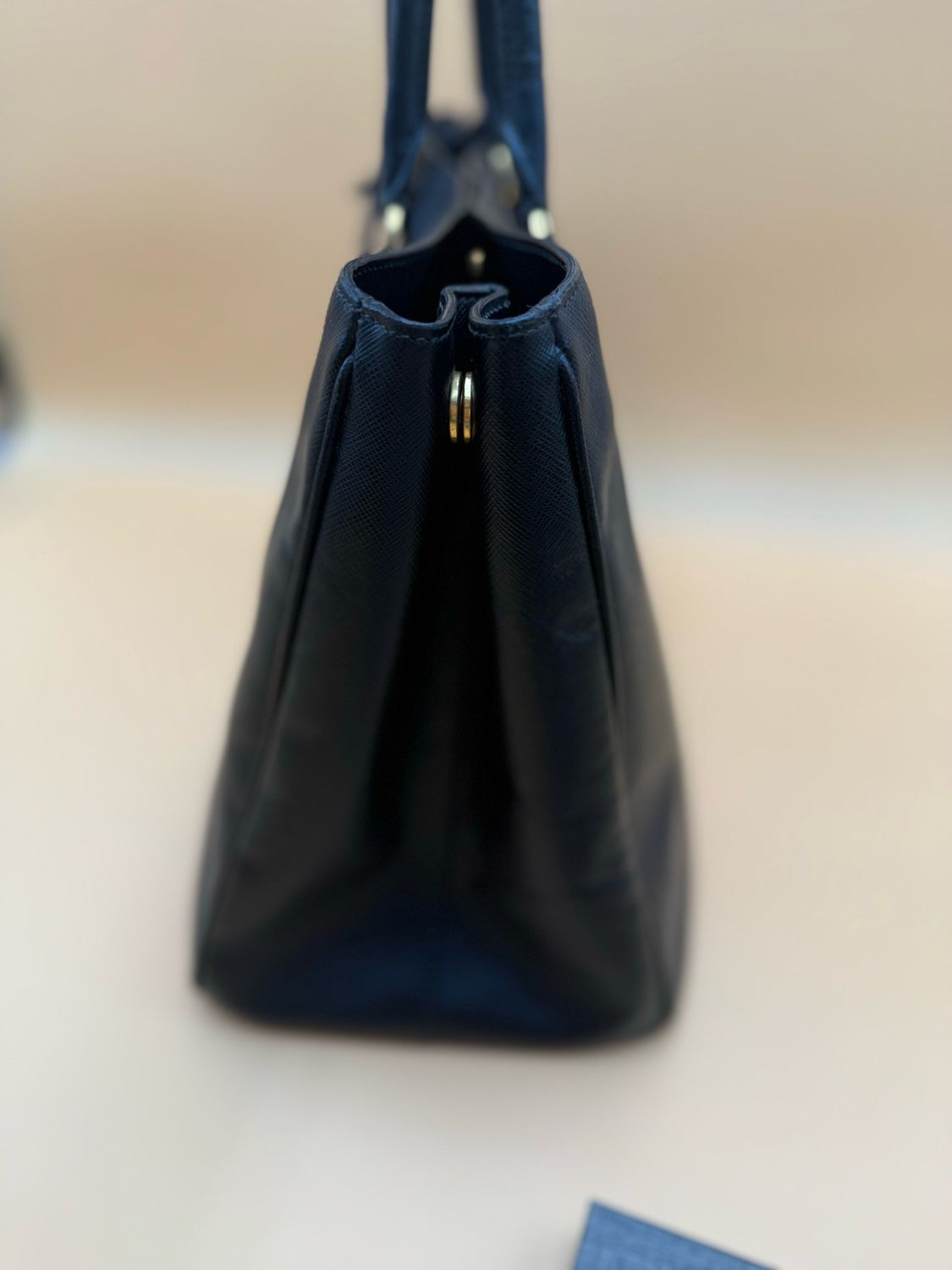 Prada Saffiano Lux Tote Galleria Black Medium