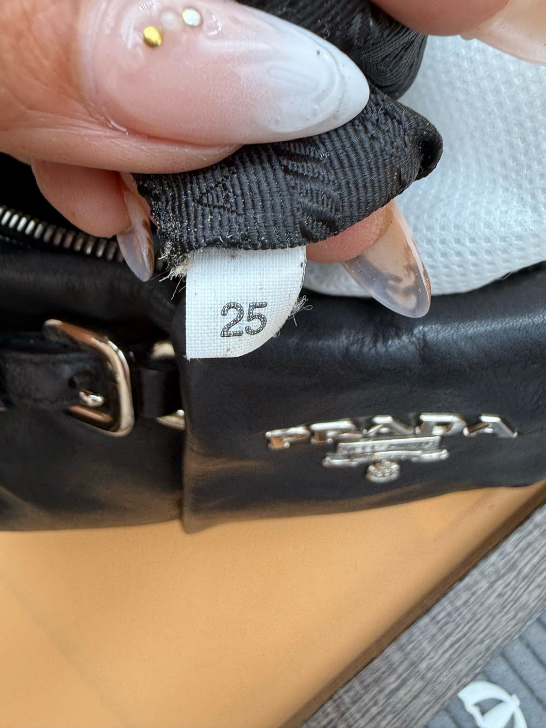 Prada Soft Calfskin Hobo Shoulder