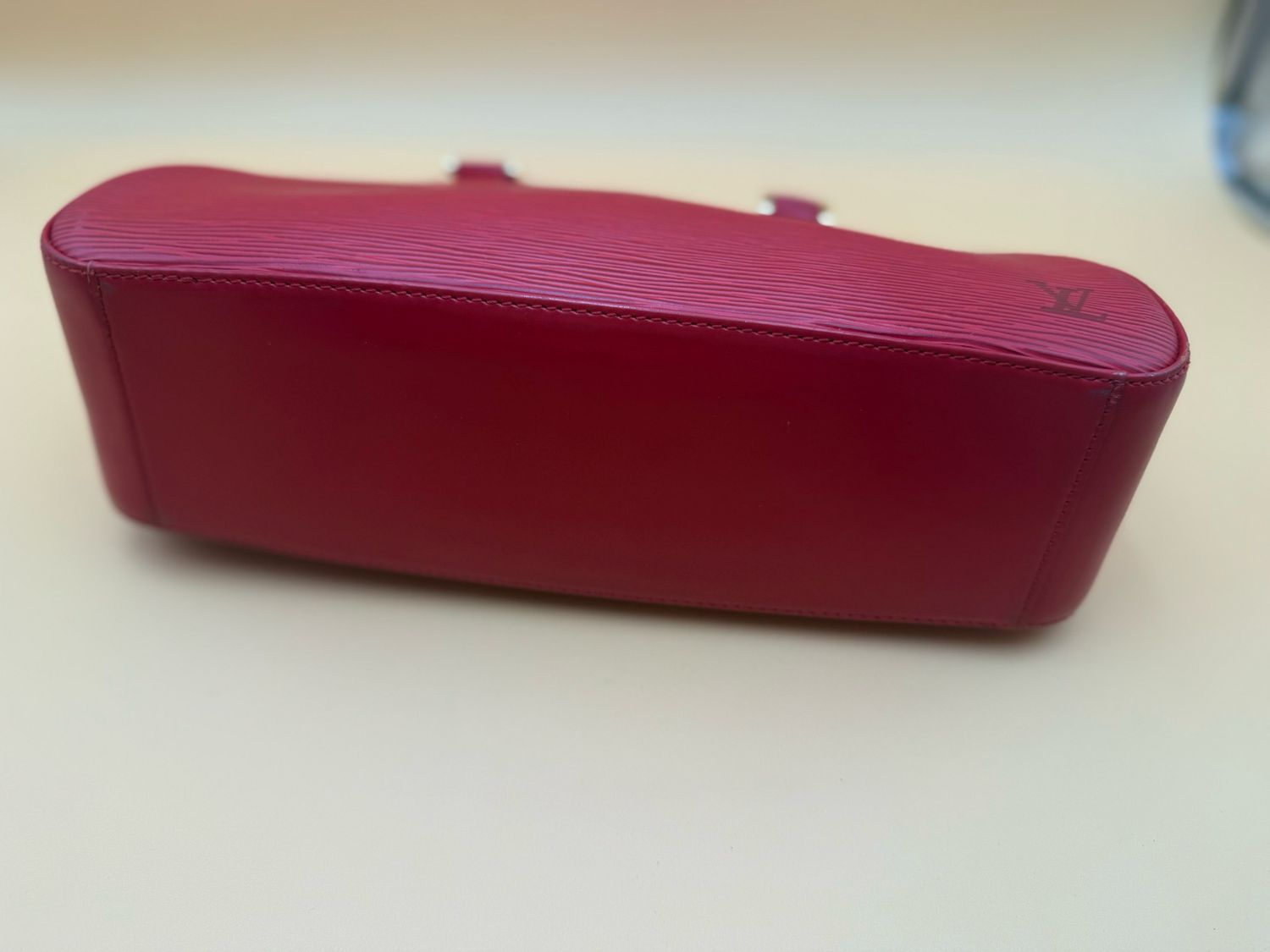 Louis Vuitton Jasmin Red Epi Top Handle