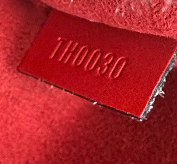 Louis Vuitton Jasmin Red Epi Top Handle