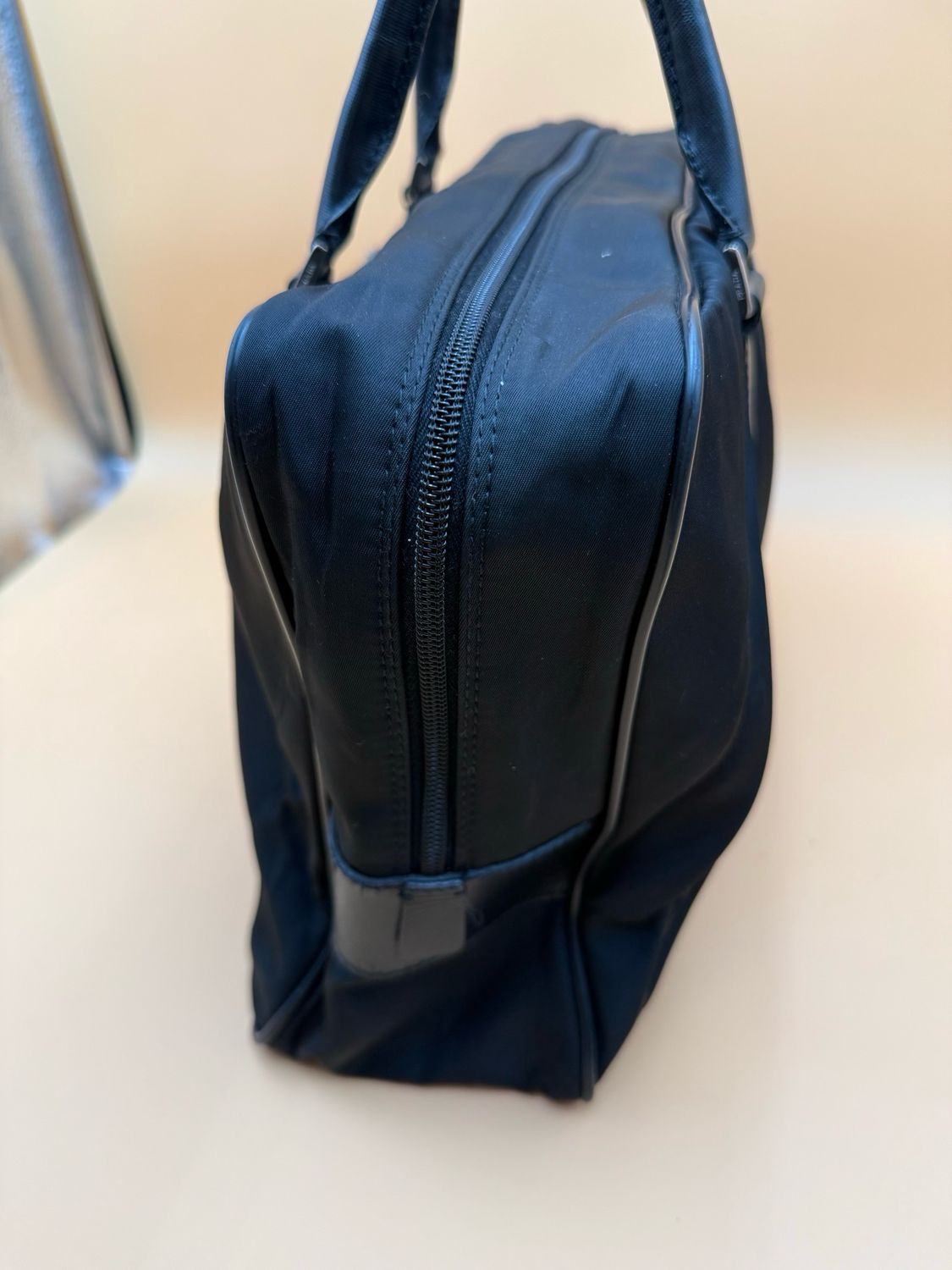 Prada Tessuto Briefcase Laptop Bag Black