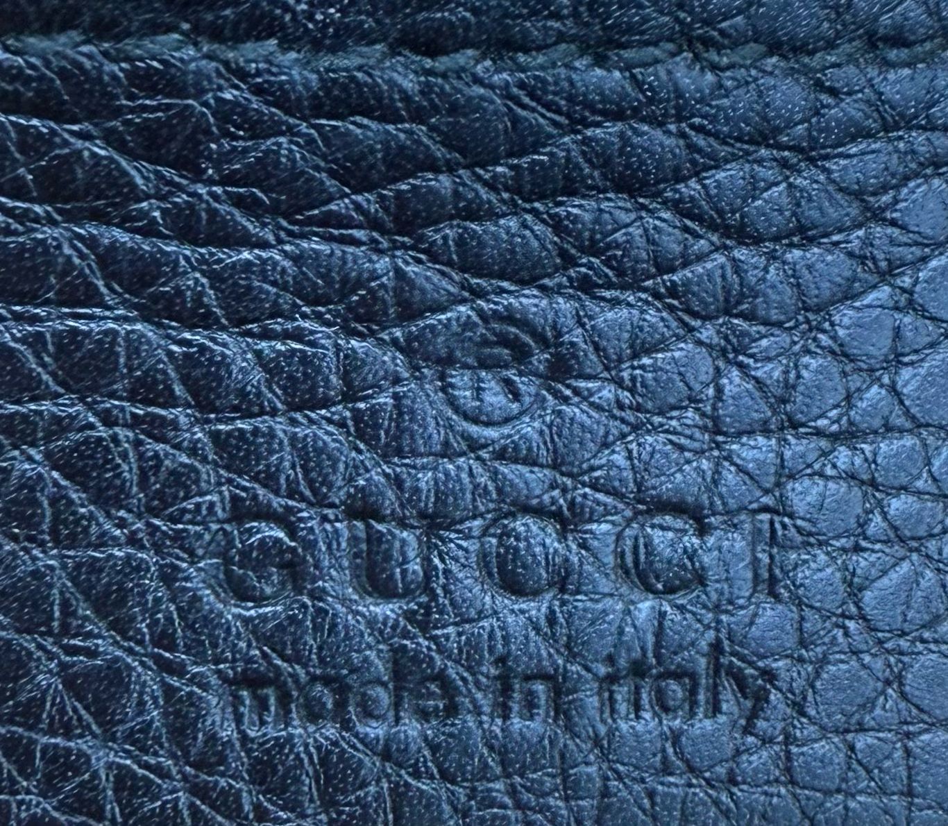 Gucci Soho Flap Pebbled Crossbody Chain Strap