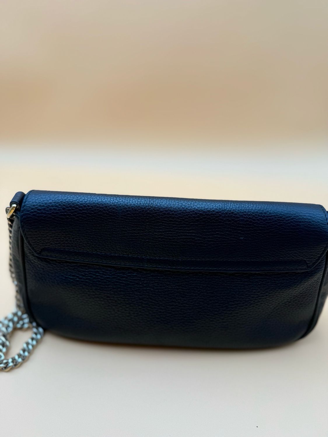 Gucci Soho Flap Pebbled Crossbody Chain Strap