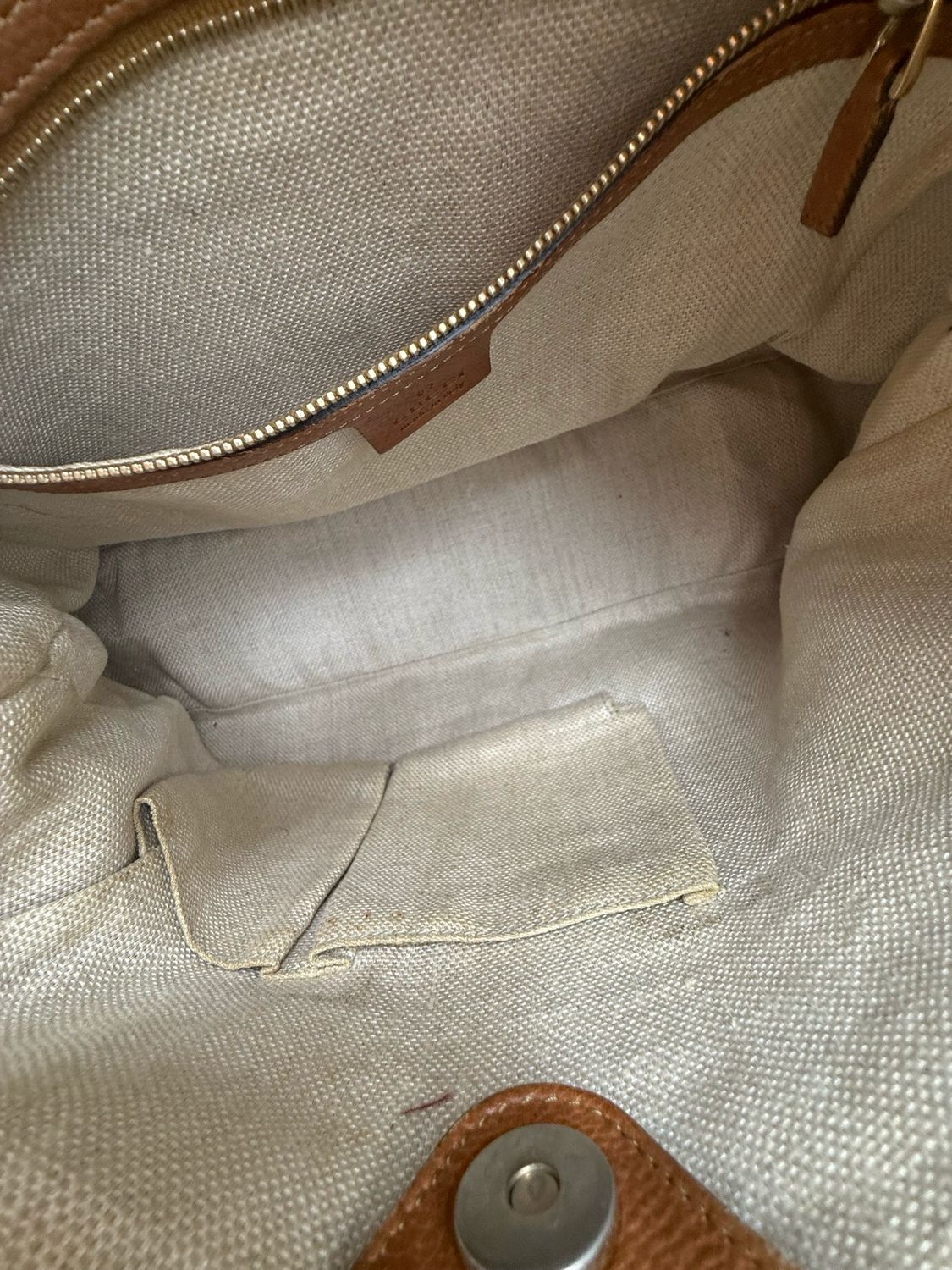 Gucci Monogram Canvas Marrakech Shoulder Bag