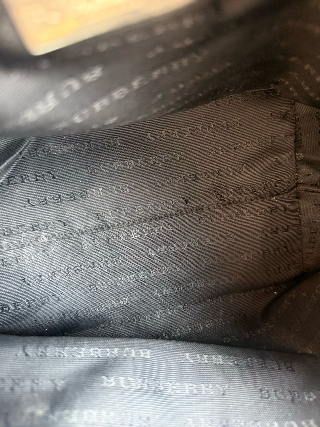 Burberry Nova Check Top Handle Coated Canvas 