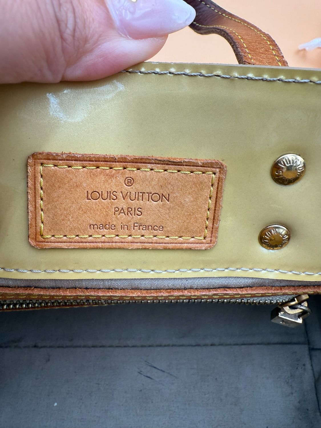 Louis Vuitton Vernis Reade Pm Top Handle
