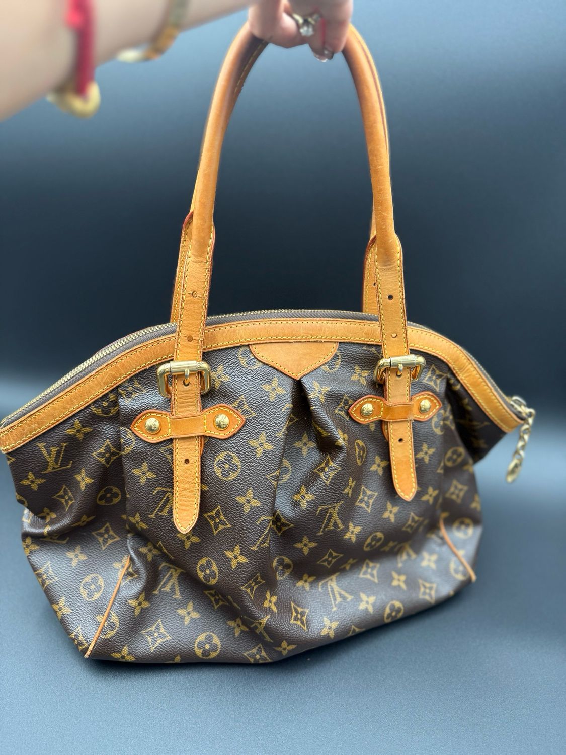 Louis Vuitton Monogram Tivoli Gm Tote Shoulder Bag