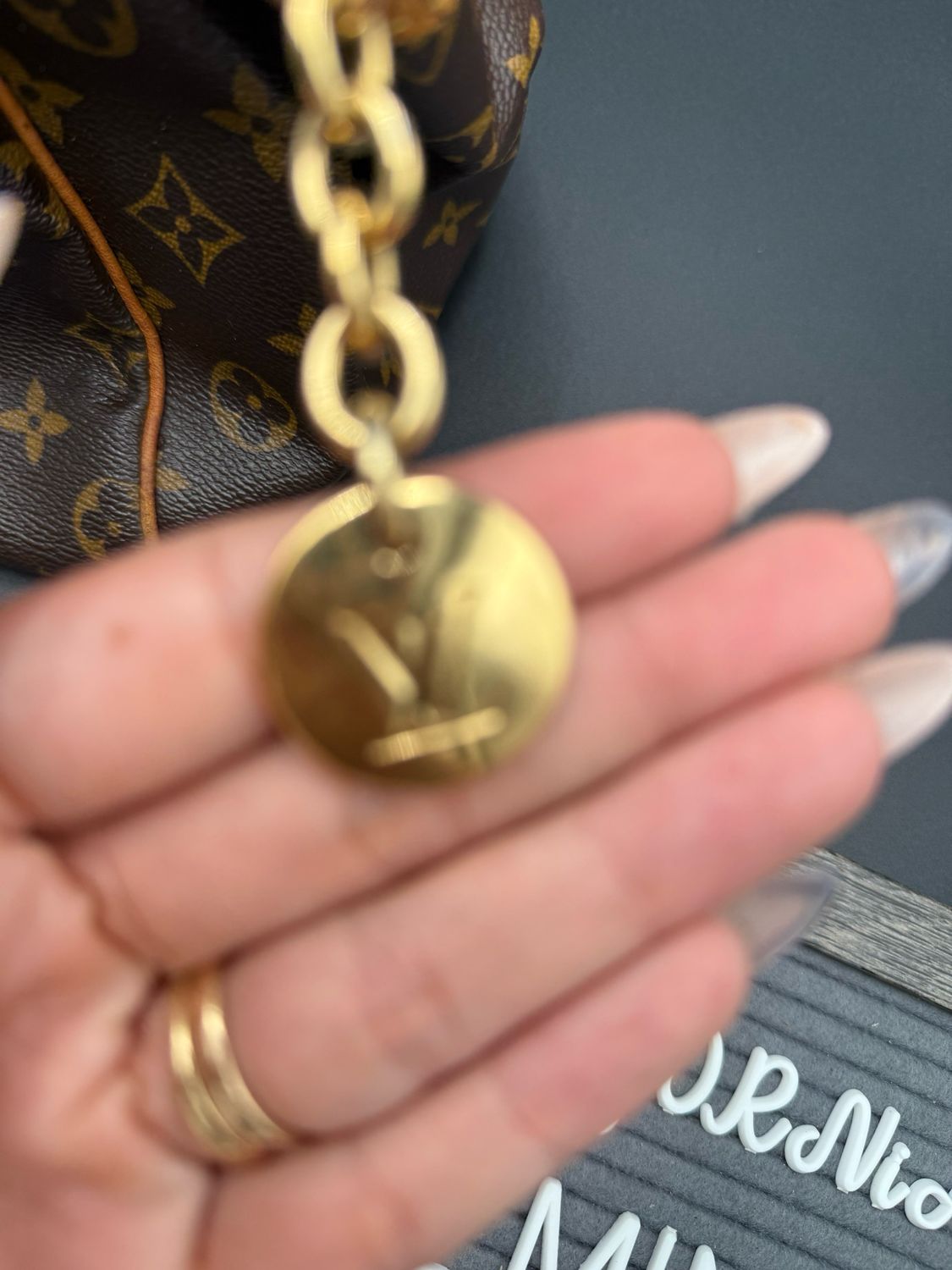 Louis Vuitton Monogram Tivoli Gm Tote Shoulder Bag