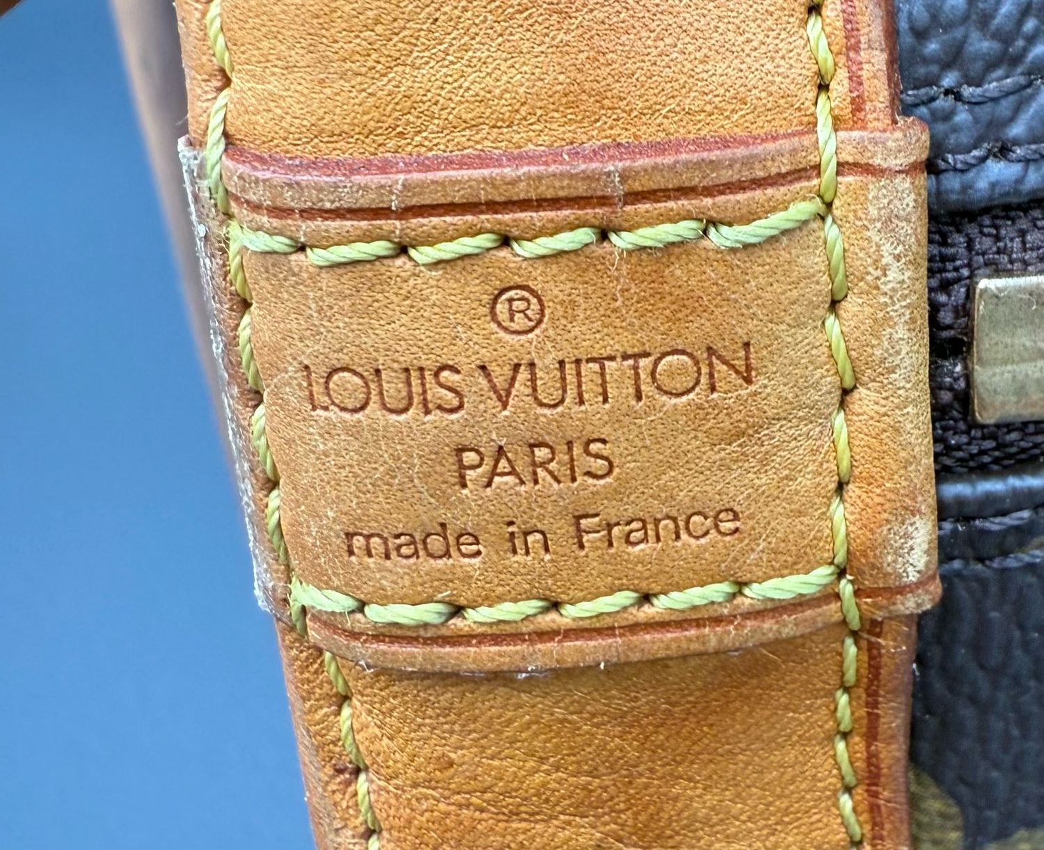 Louis Vuitton Monogram Alma Pm Top Handle Dome Handbag