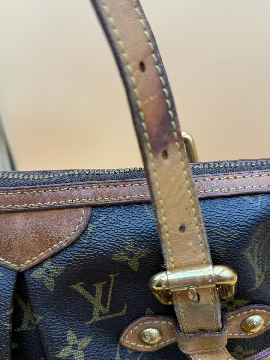 Louis Vuitton Monogram Palermo GM Tote Crossbody