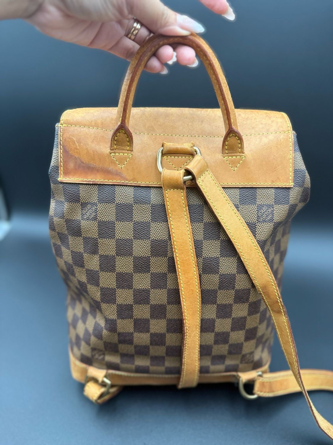 Louis Vuitton Soho Backpack Centenaire Damier Limited