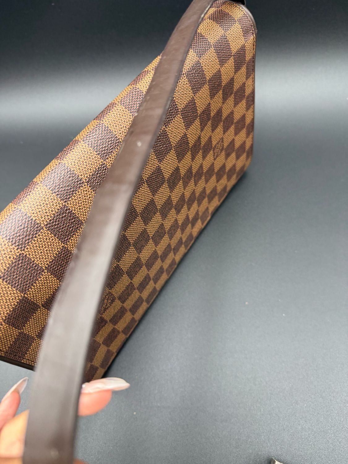 Louis Vuitton Damier Ebene Tribeca Hobo Shoulder
