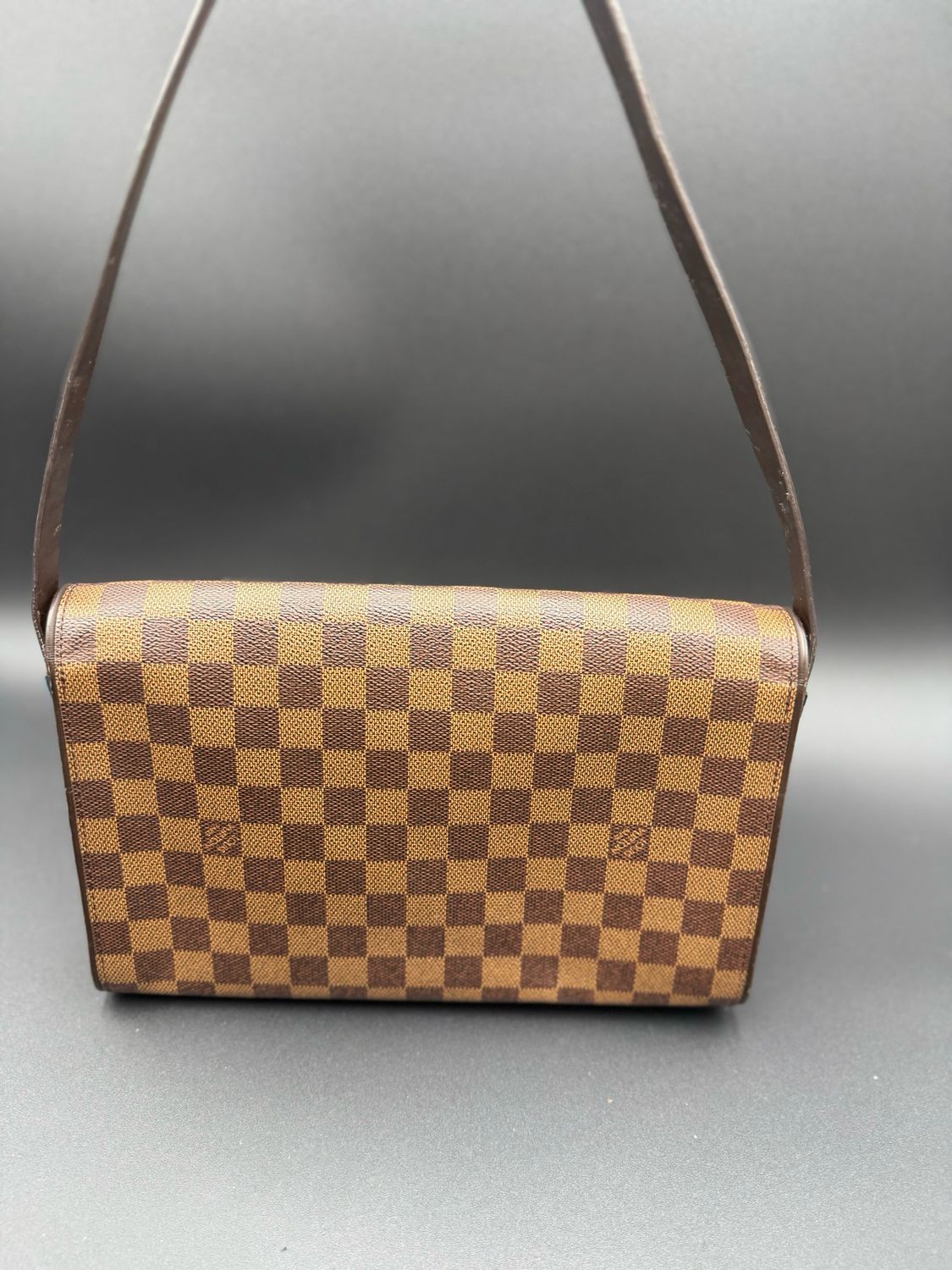 Louis Vuitton Damier Ebene Tribeca Hobo Shoulder
