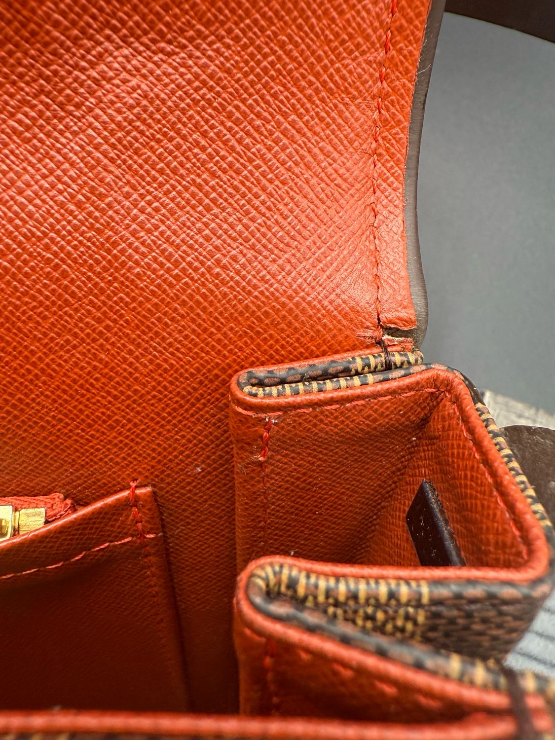 Louis Vuitton Damier Ebene Tribeca Hobo Shoulder
