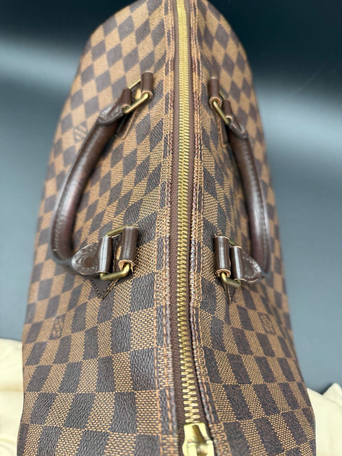 Louis Vuitton Damier Ebene Bandoulier 35 Crossbody Messenger