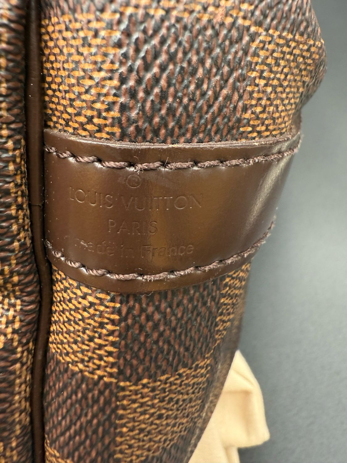 Louis Vuitton Damier Ebene Bandoulier 35 Crossbody Messenger