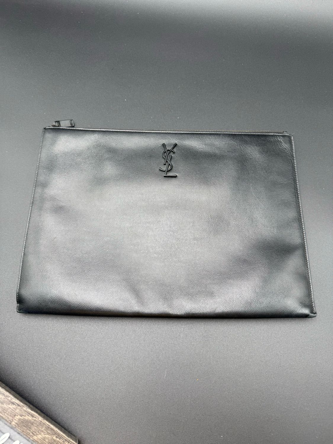 Yves Saint Laurent Clutch Bag Zipper Large