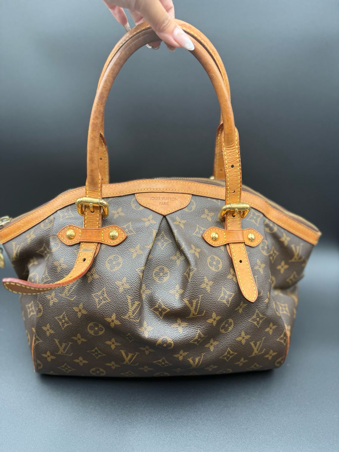 Louis Vuitton Monogram Tivoli Gm Tote Shoulder Bag