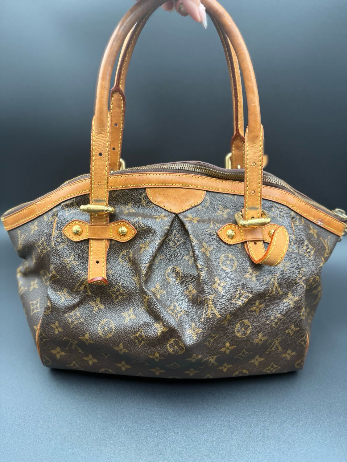 Louis Vuitton Monogram Tivoli Gm Tote Shoulder Bag