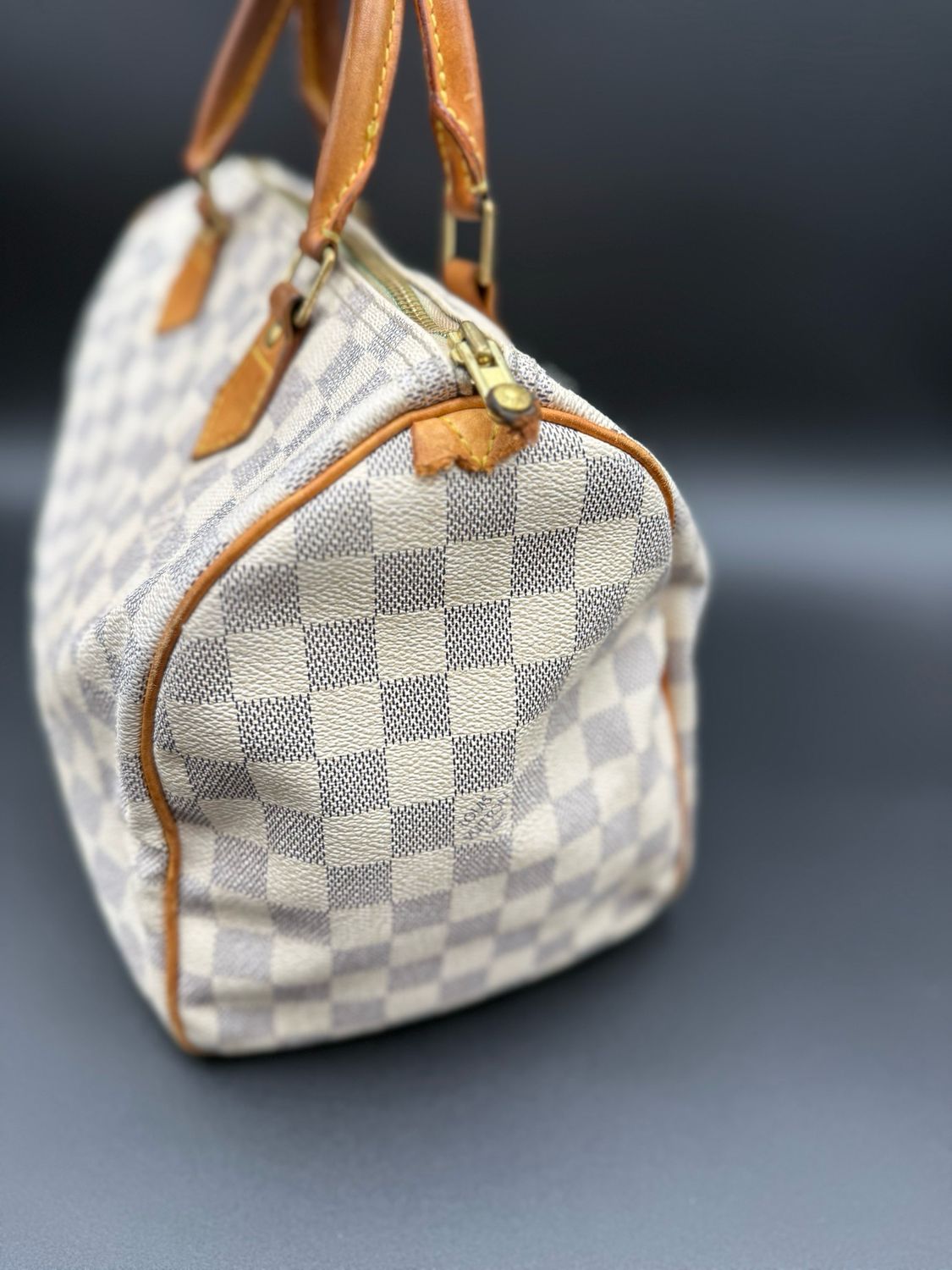 Louis Vuitton Speedy Damier Azur 30 Satchel Boston