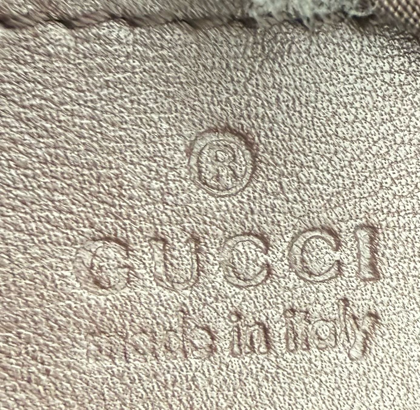 Gucci Charlotte Hobo Guccissima Leather Dark Brown