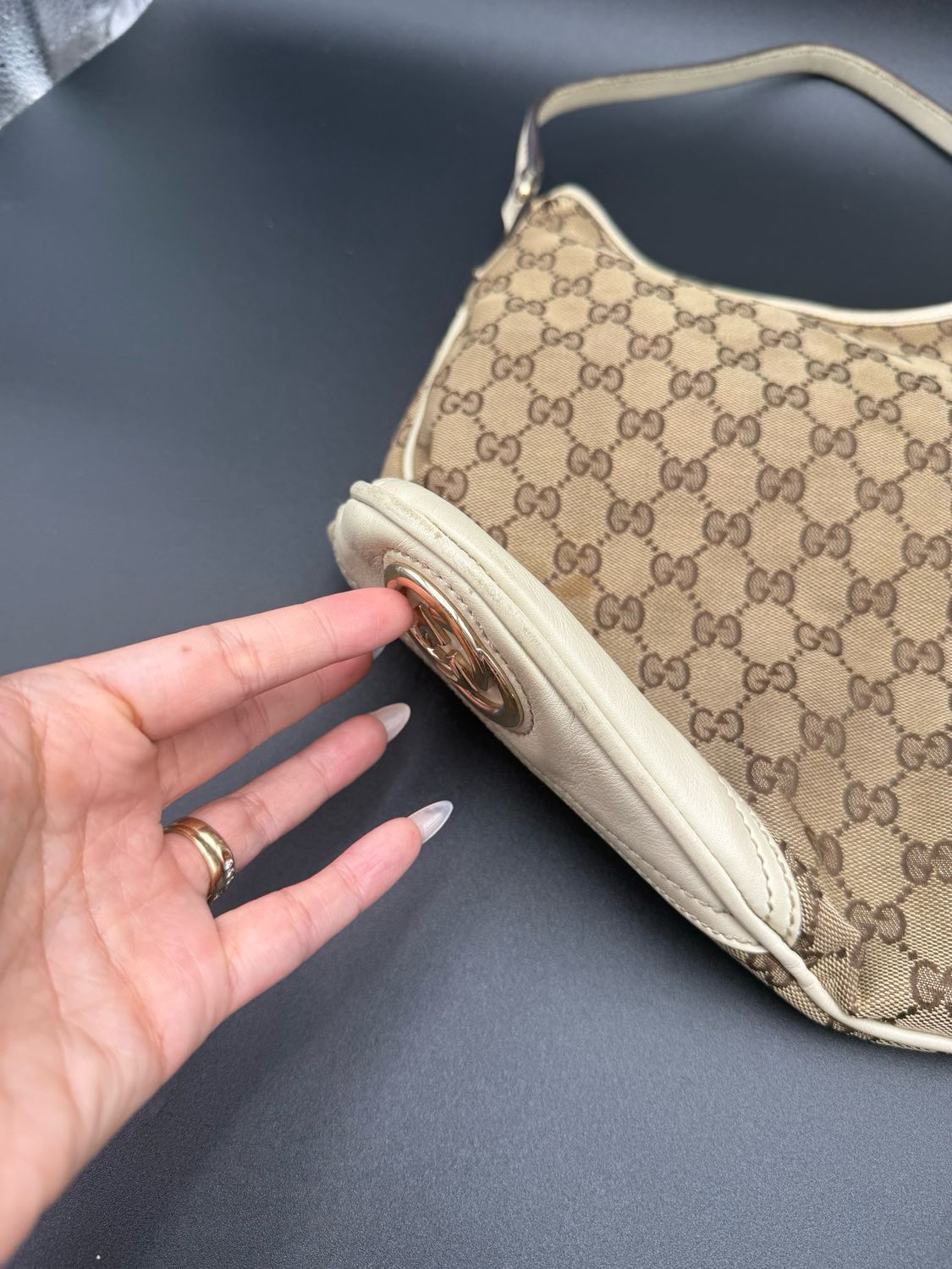 Gucci New Britt Hobo Shoulder Bag