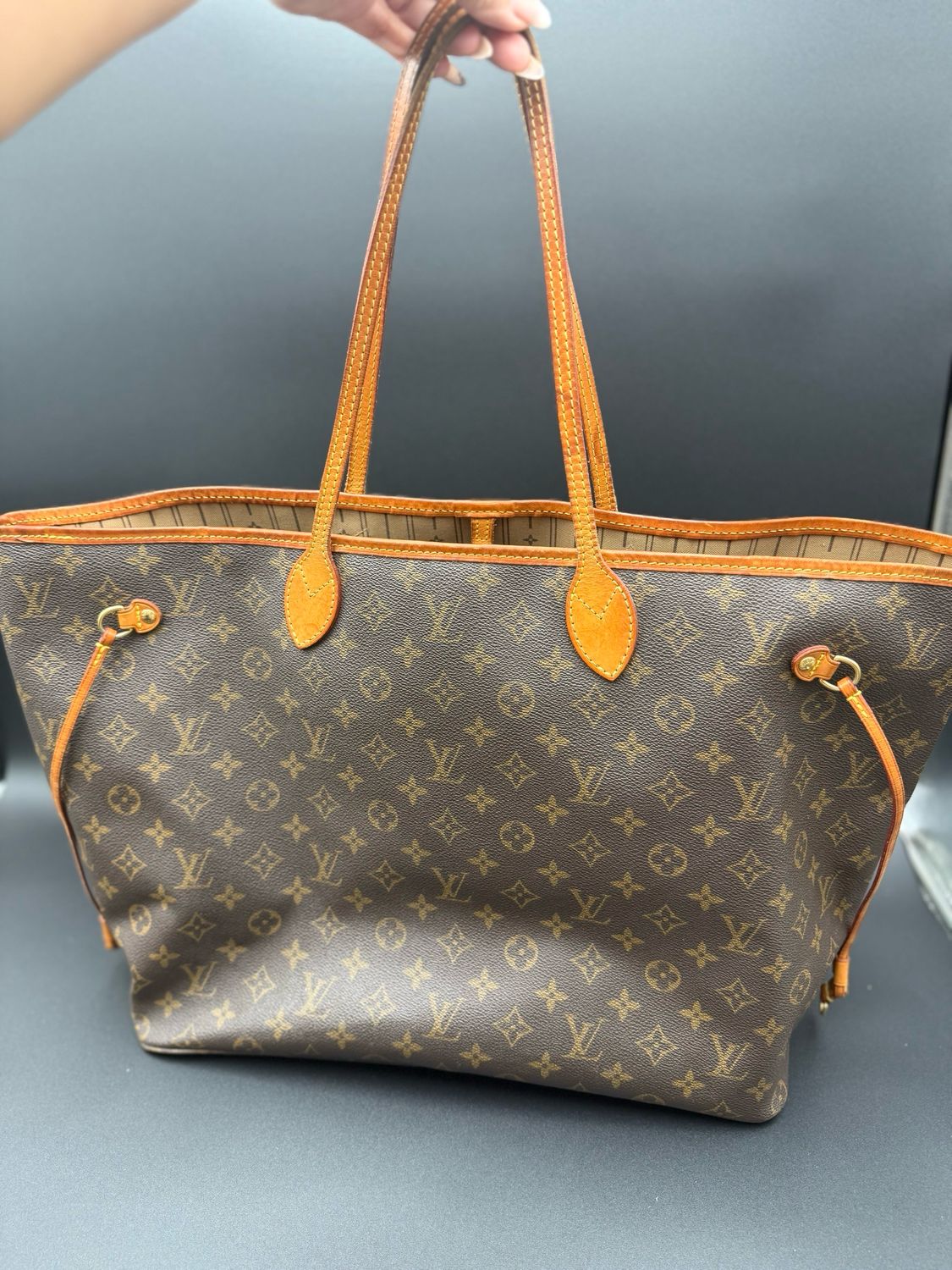 Louis Vuitton Monogram Neverfull GM Tote Shoulder Bag
