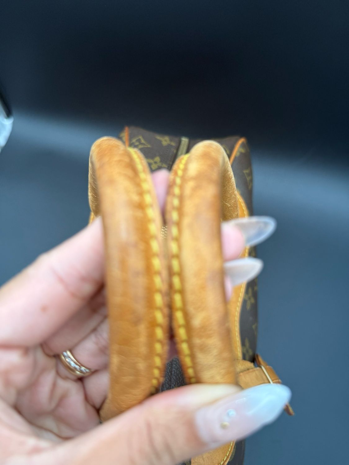 Louis Vuitton Monogram Deauville Top Handle Satchel