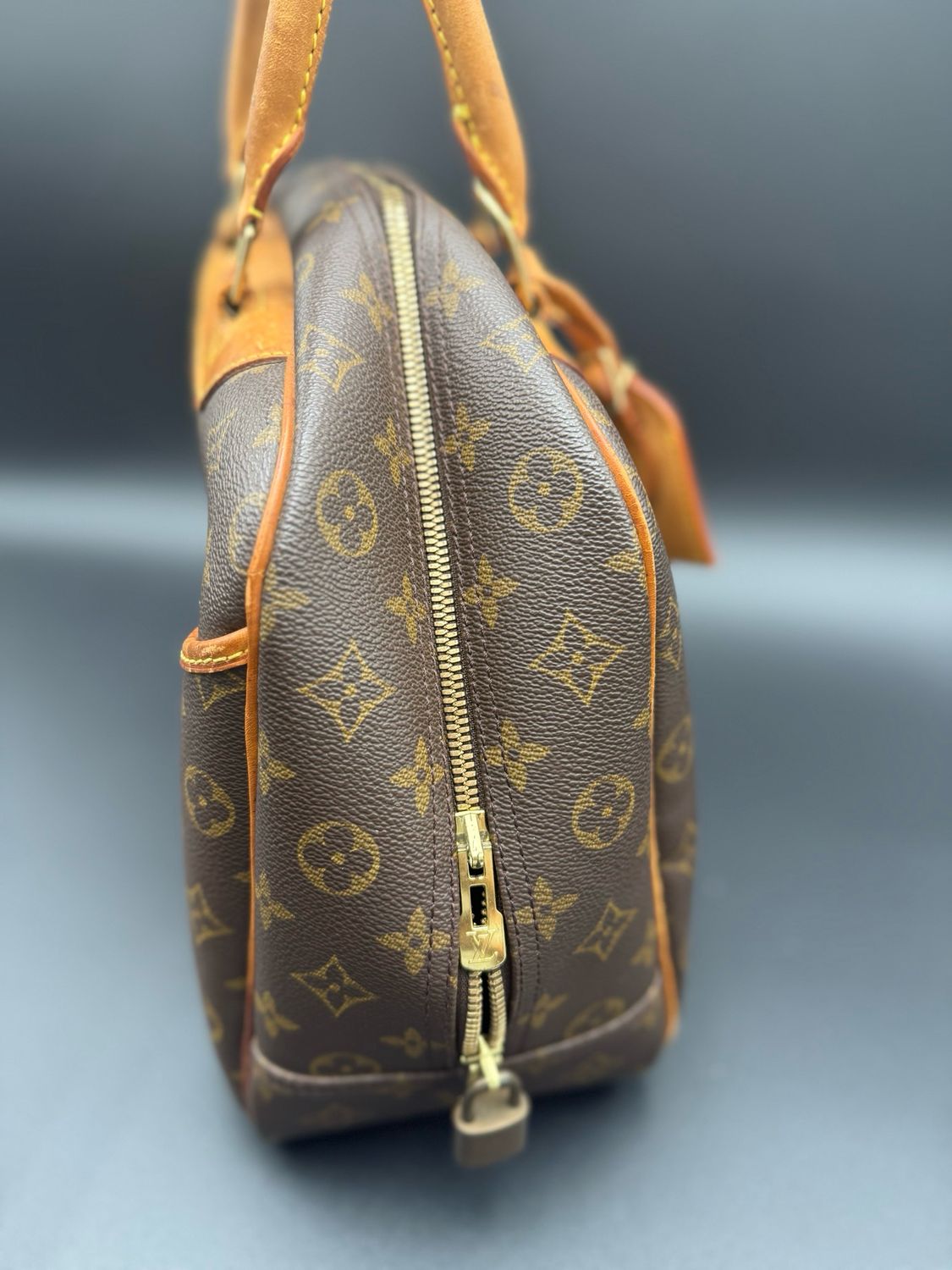 Louis Vuitton Monogram Deauville Top Handle Satchel
