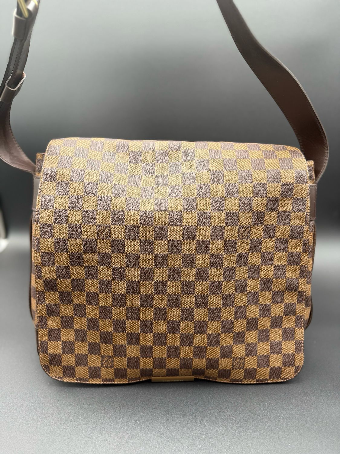 Louis Vuitton Damier Ebene Messenger Crossbody Bastille Mens