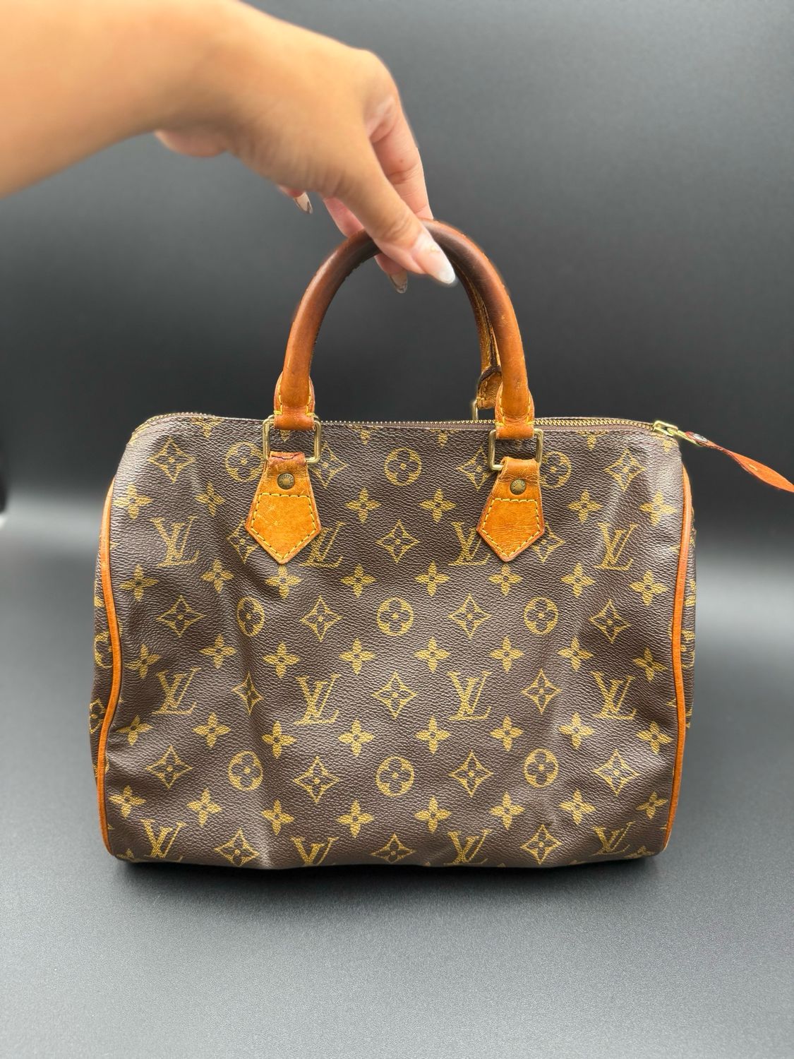 Louis Vuitton Speedy Monogram 30 Satchel Top Handle