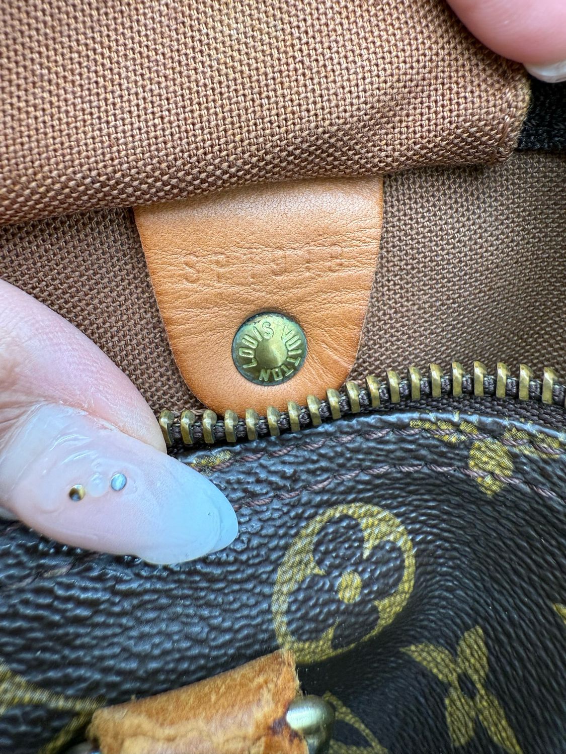 Louis Vuitton Speedy Monogram 30 Satchel Top Handle