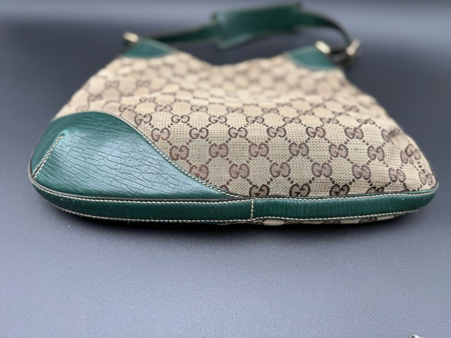 Gucci Hasler Hobo Web Tote Shoulder