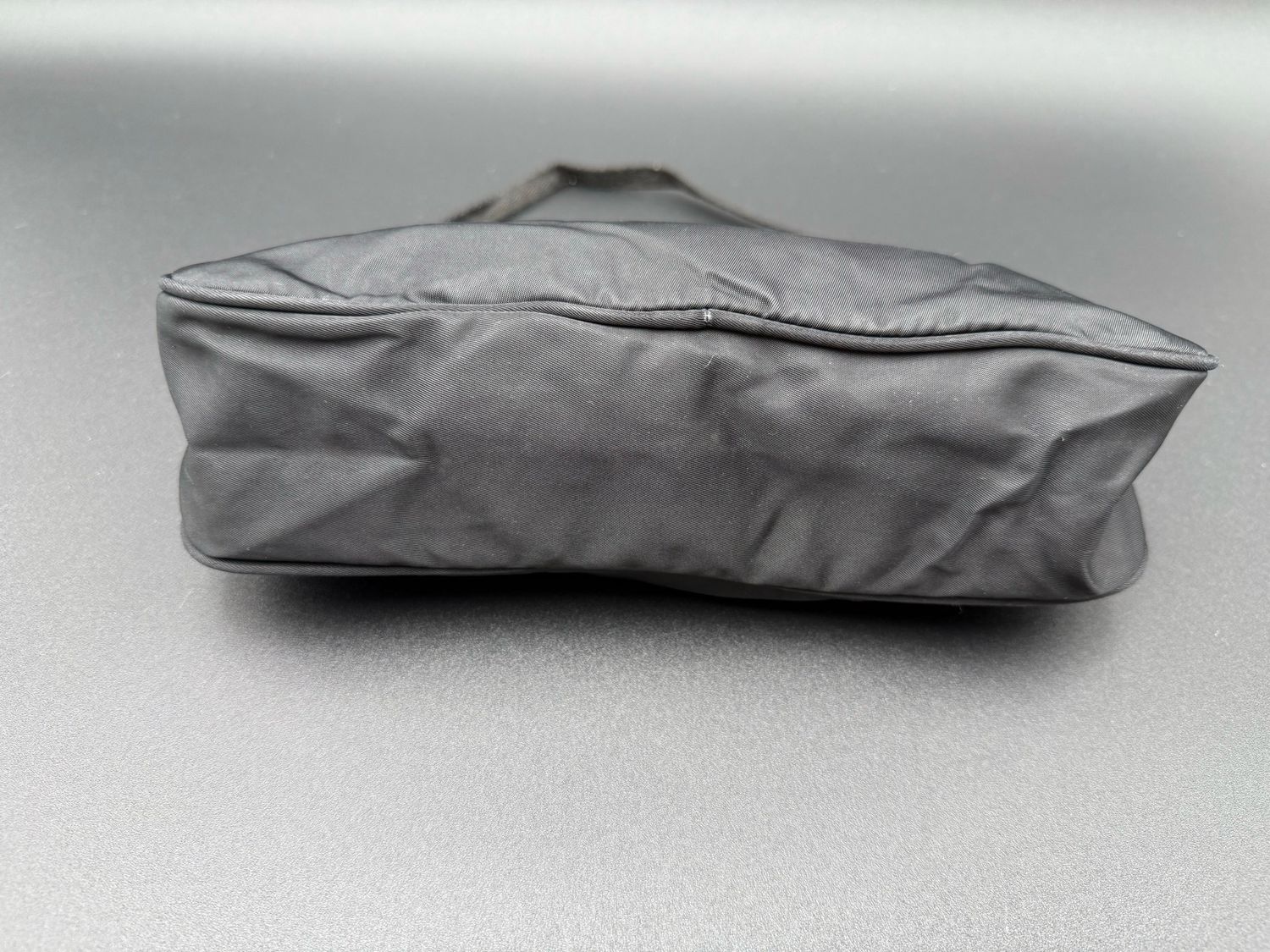 Prada Pochette Black Nylon Tessuto Shoulder