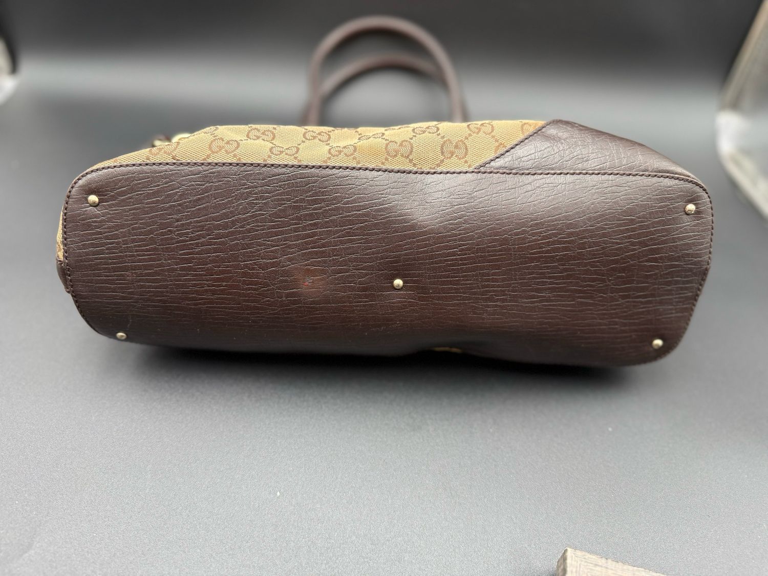 Gucci Hasler Tote Web Shoulder Bag