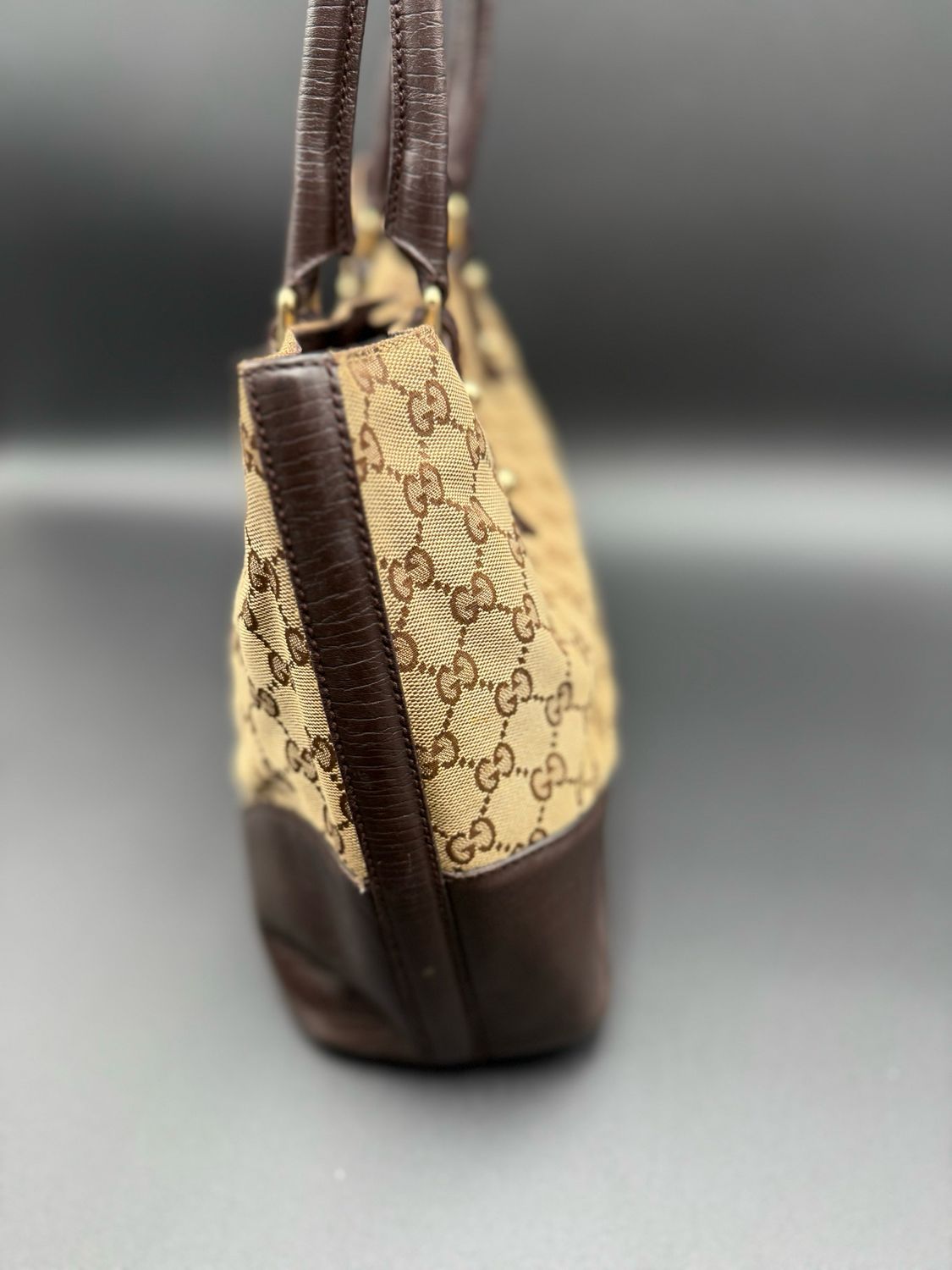 Gucci Hasler Tote Web Shoulder Bag