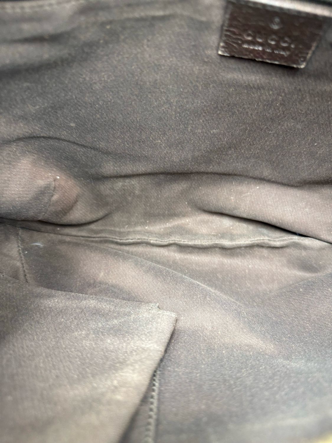 Gucci Halfmoon Web Strap Messenger Crossbody