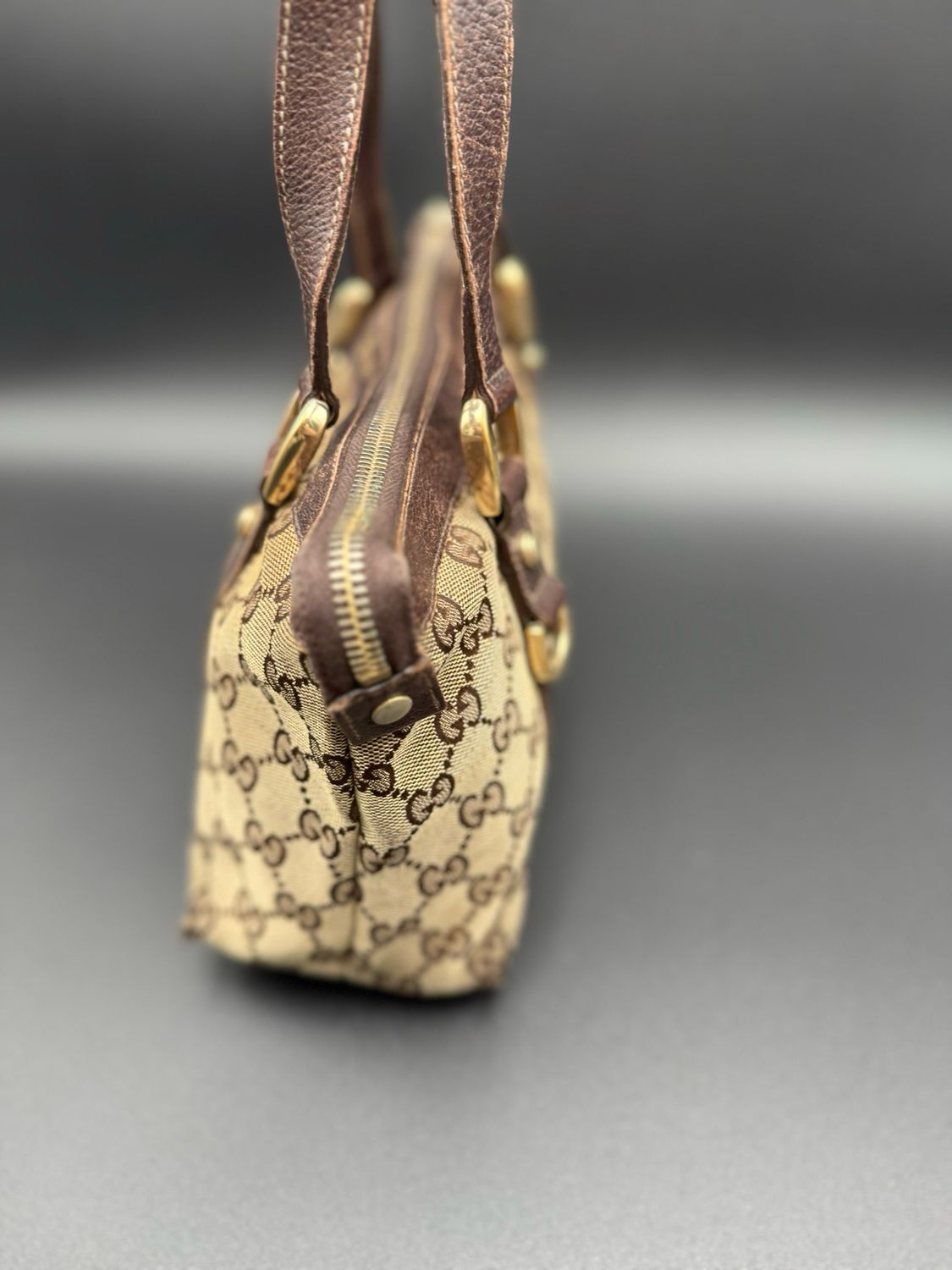 Gucci Monogram Abbey Tote Shoulder Small