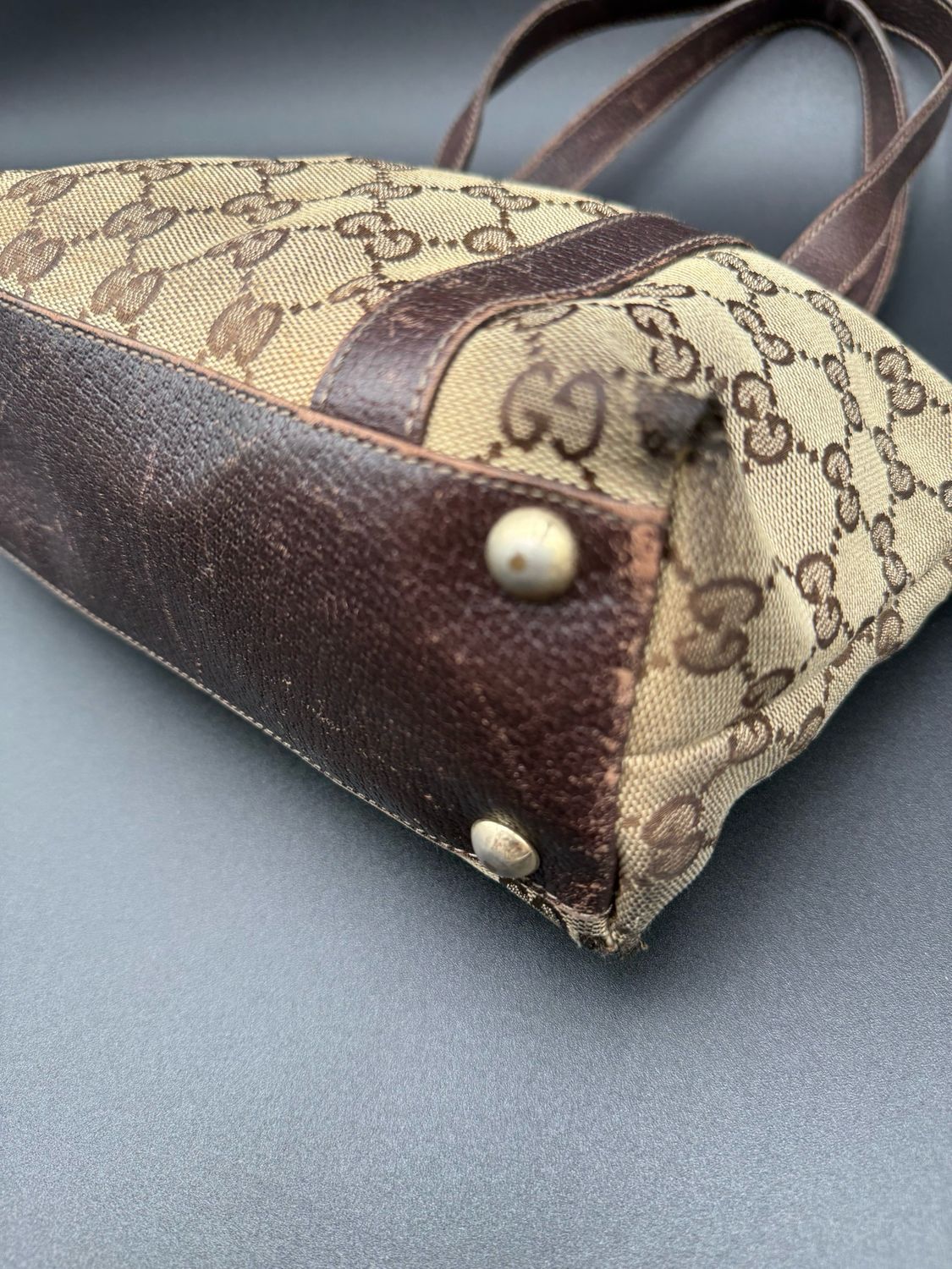 Gucci Monogram Abbey Tote Shoulder Small