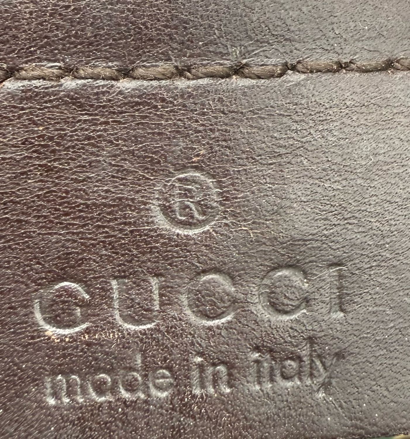 Gucci Canvas Web Reins Hobo Shoulder Large