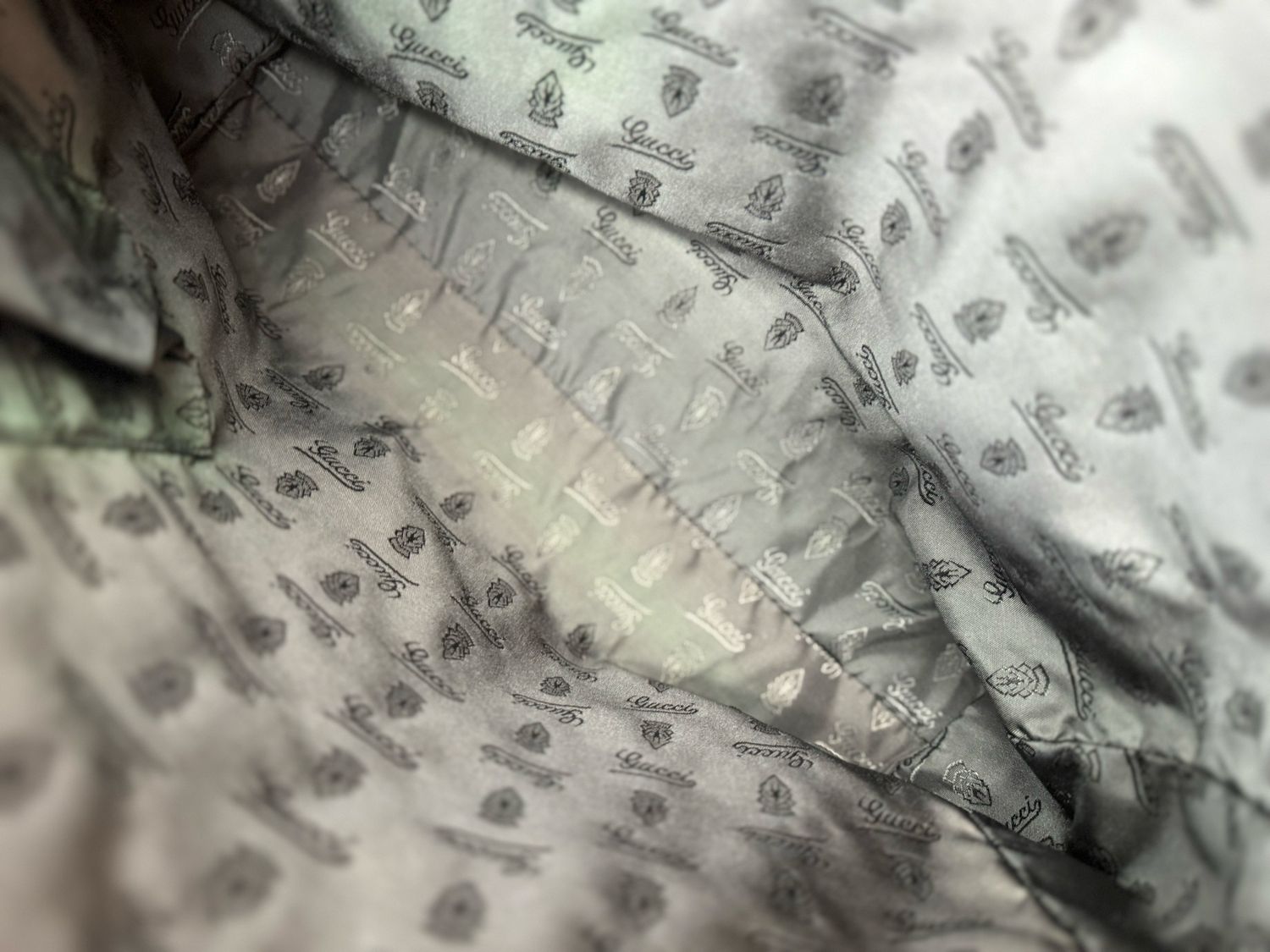 Gucci Canvas Messenger Crossbody Sling