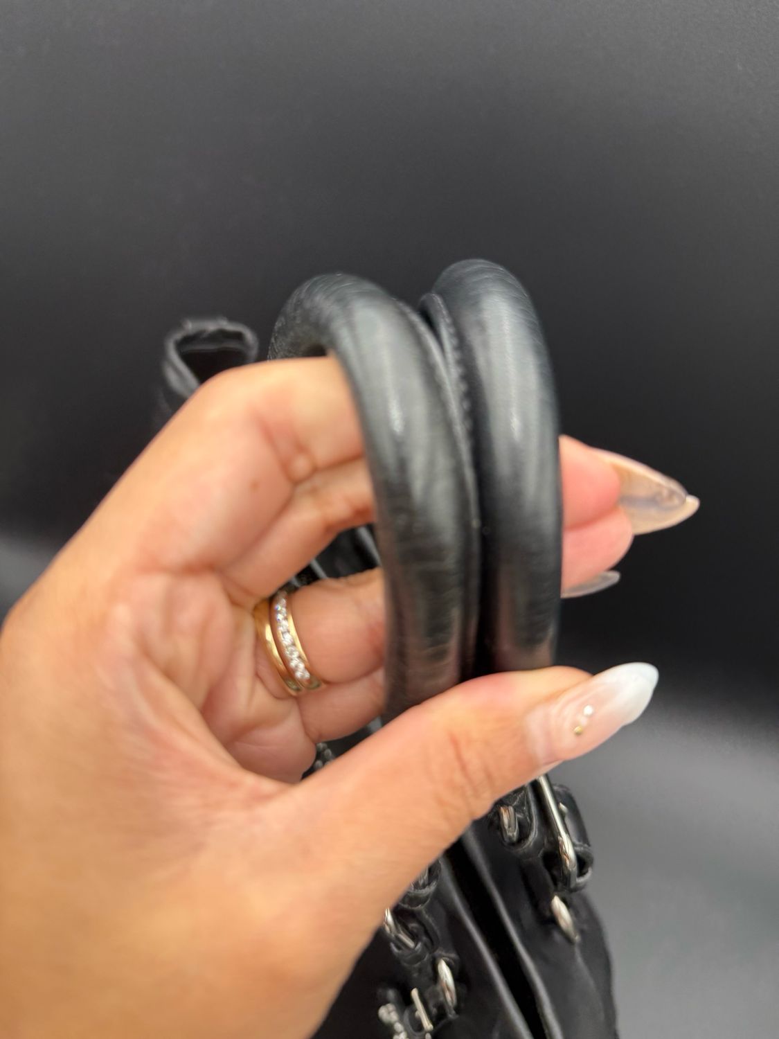 Prada Soft Leather Calfskin Convertible Tote Sling