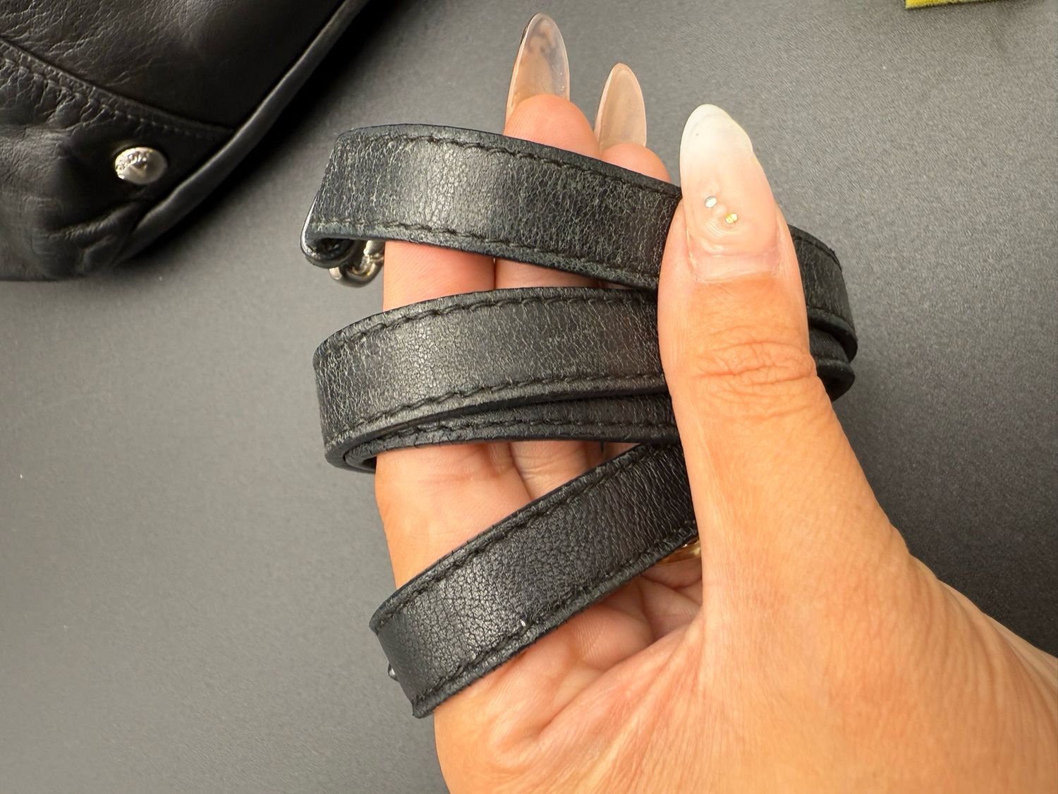 Prada Soft Leather Calfskin Convertible Tote Sling