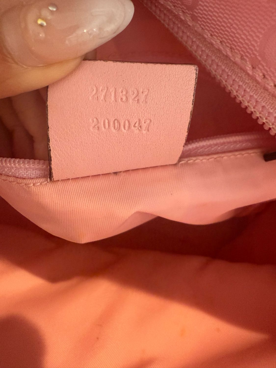 Gucci Backpack Supreme Pink 