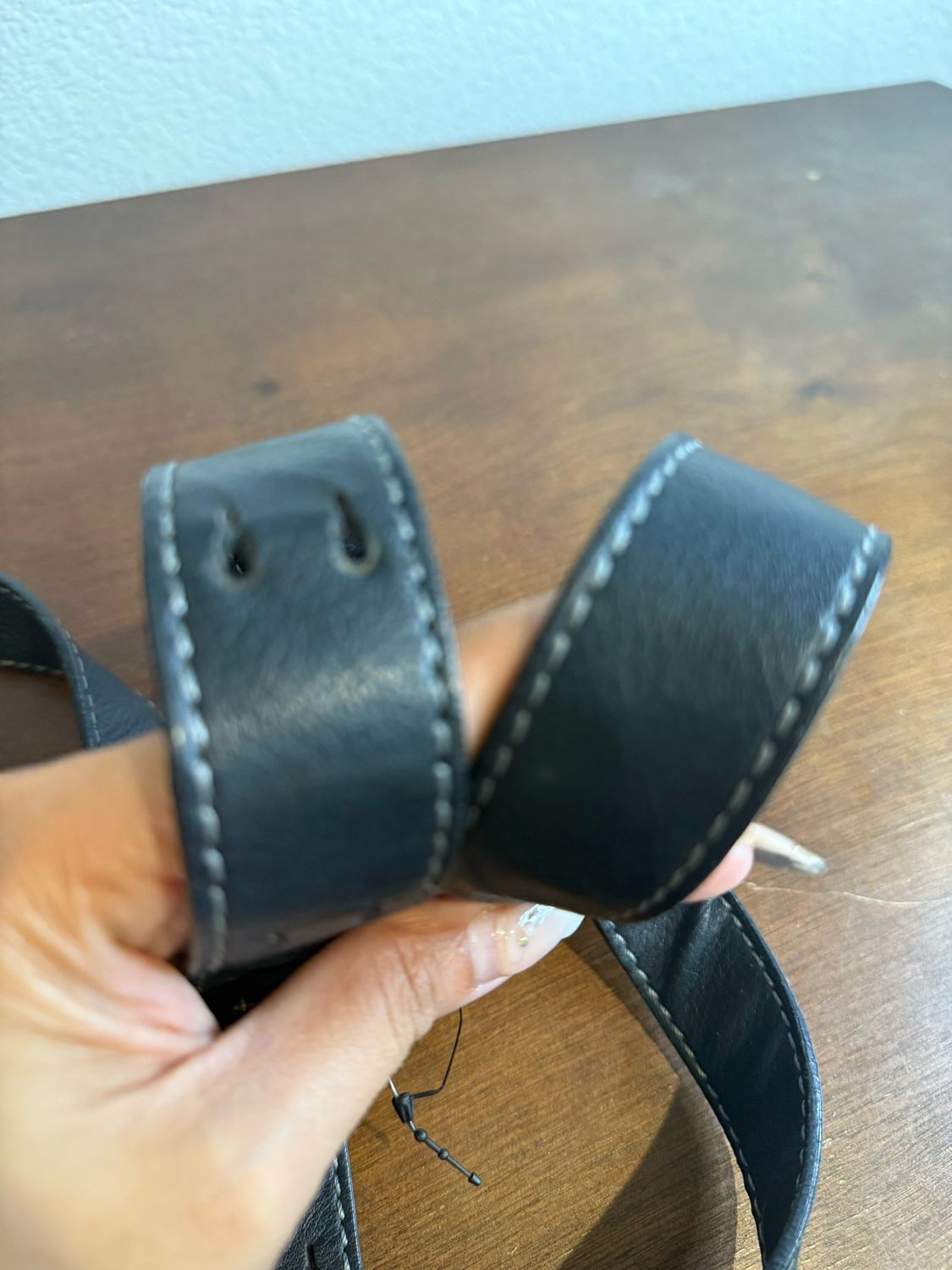 Chloe Marcie Saddle Black Medium Pebbled Leather Messenger