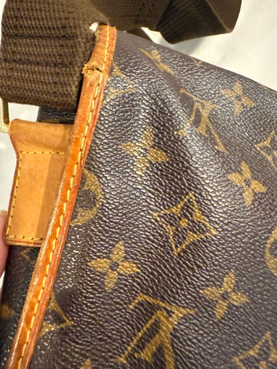 Louis Vuitton Monogram Bosphore Messenger Crossbody