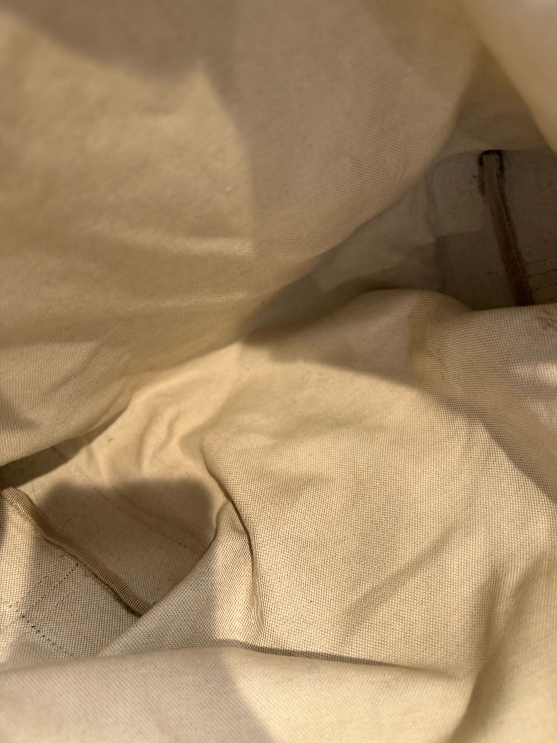 Gucci Canvas Craft Tote Monogram Shoulder Bag