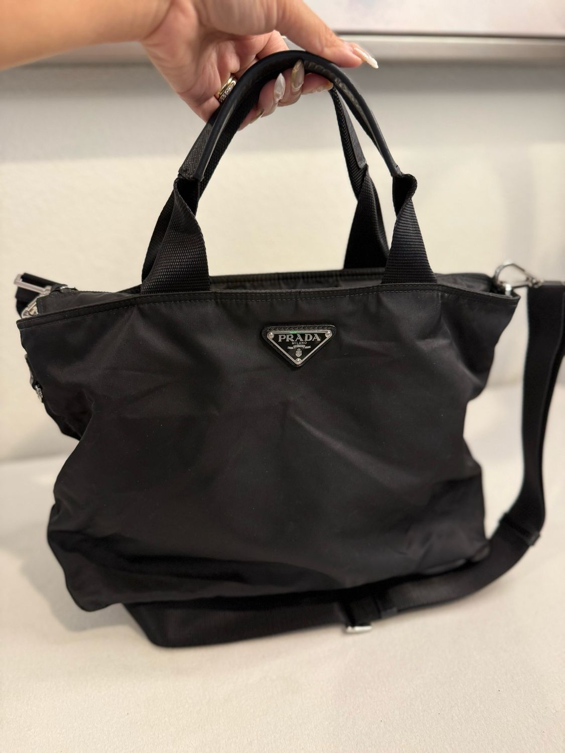 Prada Tessuto Nylon Crossbody Sling